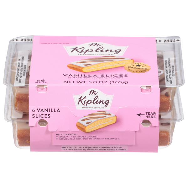 Mr Kipling Cake, Vanilla Slices hero