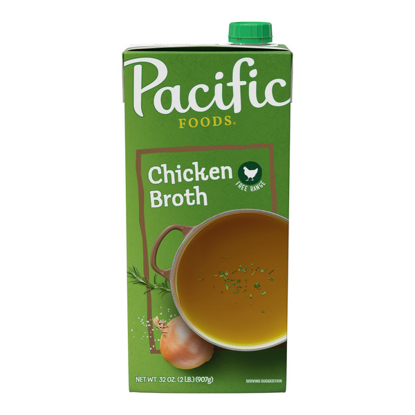 Soup, Broth & Bouillon Pacific Foods Foods Free Range Chicken Broth hero