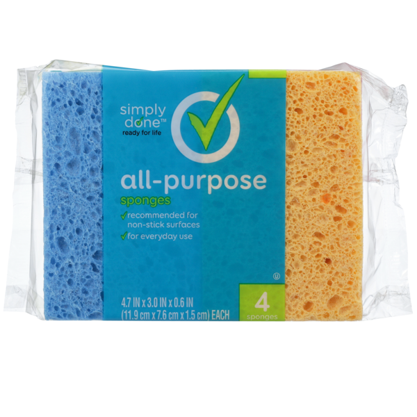 Simply Done All-Purpose Sponges hero