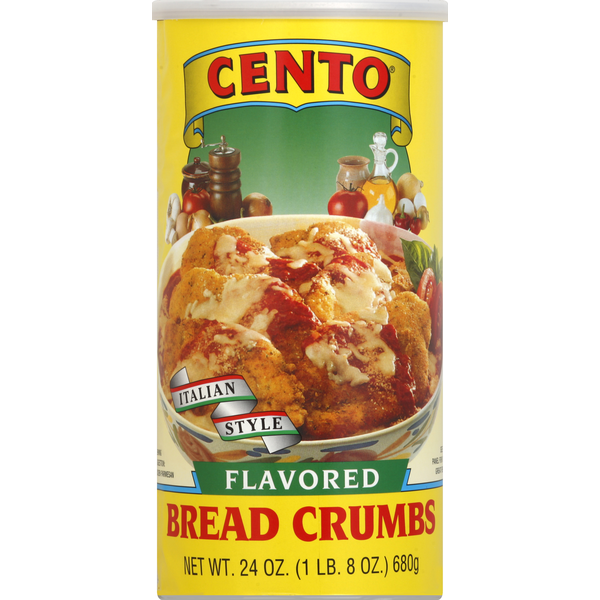 Marinades & Meat Preparation Cento Bread Crumbs, Flavored hero