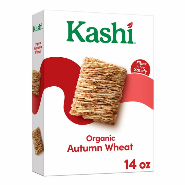 Cereal Kashi Breakfast Cereal, Family Breakfast, Organic Fiber Cereal, Autumn Wheat hero