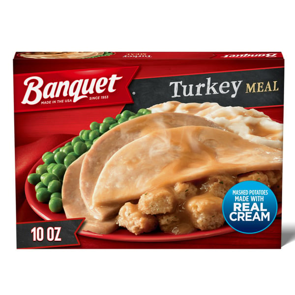 Frozen Meals Banquet Turkey Meal, Frozen Meal hero