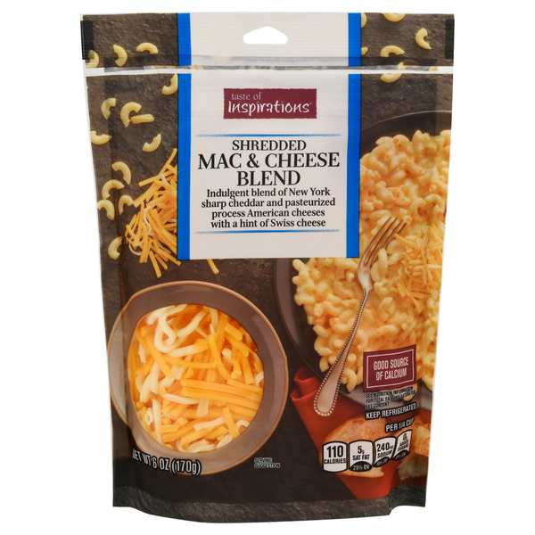 Packaged Cheese Taste of Inspirations Mac & Cheese Blend, Shredded hero