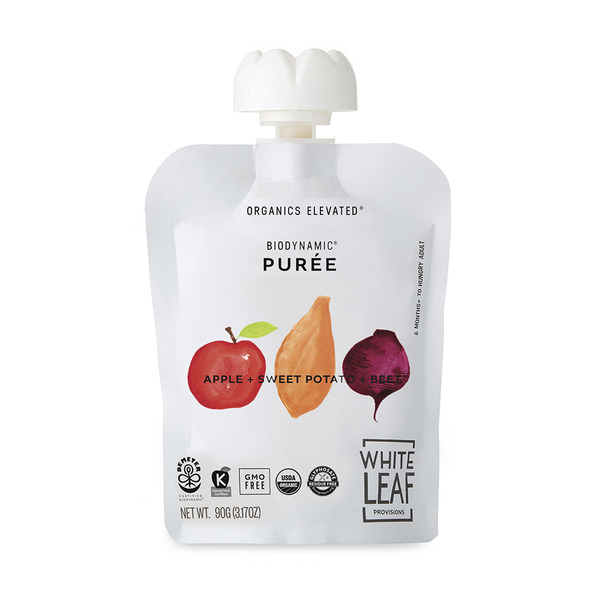 Baby Food & Formula White Leaf Provisions Biodynamic Apple+Sweet Potato+Beet Purée hero