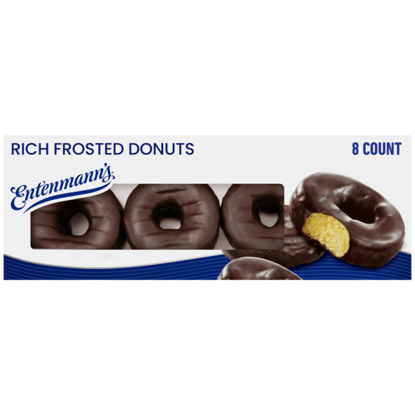 Bakery Desserts Entenmann's Classic Rich Frosted Donuts hero