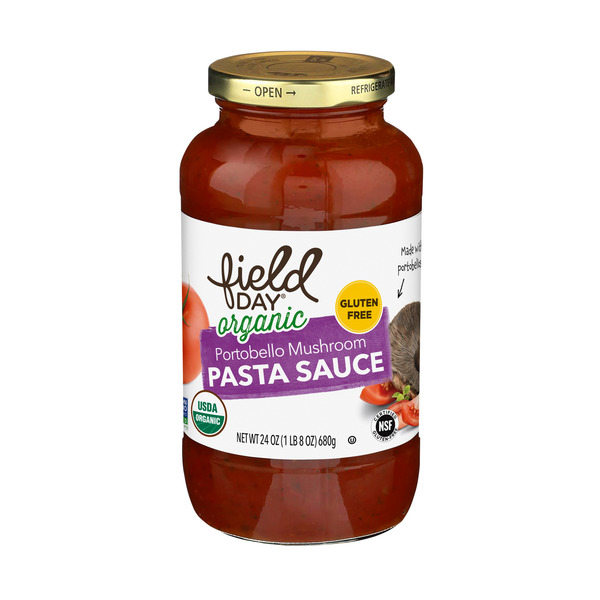 FIELD DAY Organic Portobello Mushroom Pasta Sauce hero