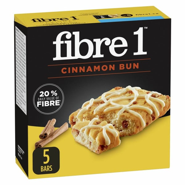 Breakfast Bars & Pastries Fiber One Delights Cinnamon Bun Bars hero