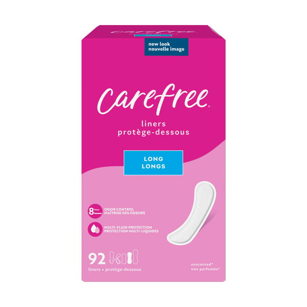 Feminine Care Carefree Acti-Fresh Long Pantiliners, Unscented hero