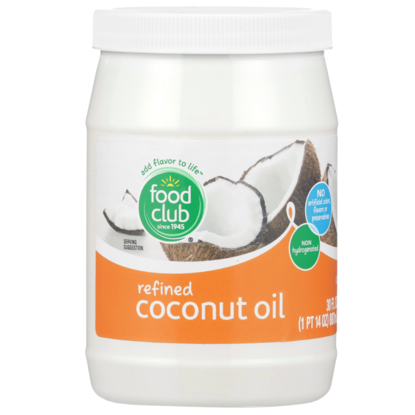 Oils & Vinegars Food Club Refined Coconut Oil hero