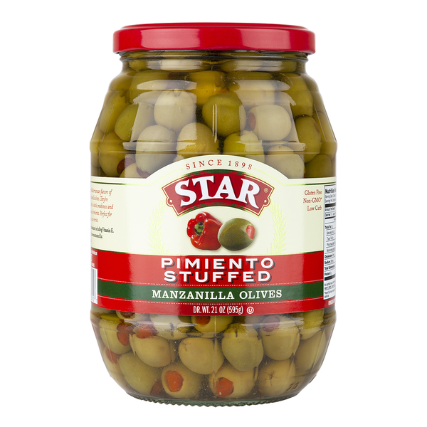 Pickled Goods & Olives STAR Pimiento Stuffed Manzanilla Olives hero