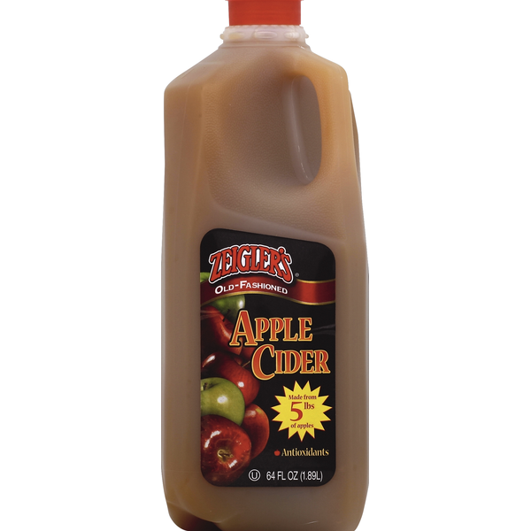 Refrigerated Zeigler's Apple Cider hero