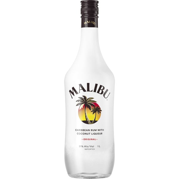 Rum Malibu White Rum with Coconut Liqueur hero