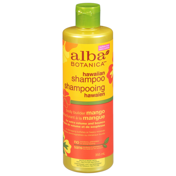 Hair Care Alba Botanica Shampoo, Mango, Hawaiian hero