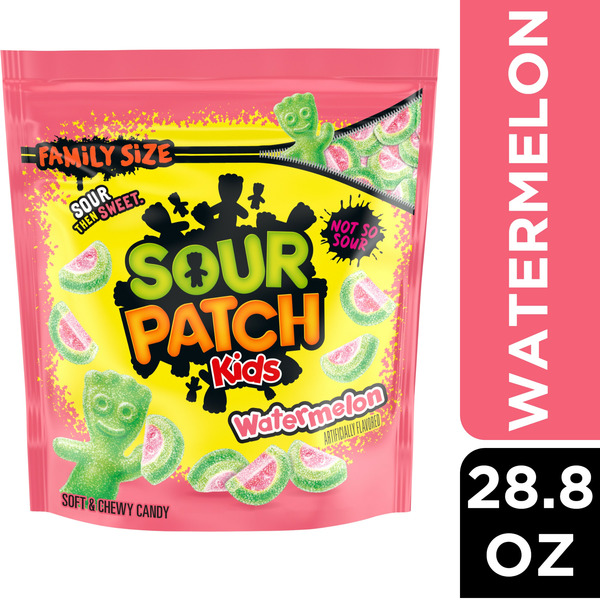 Sour Patch Kids Watermelon Soft & Chewy Candy hero