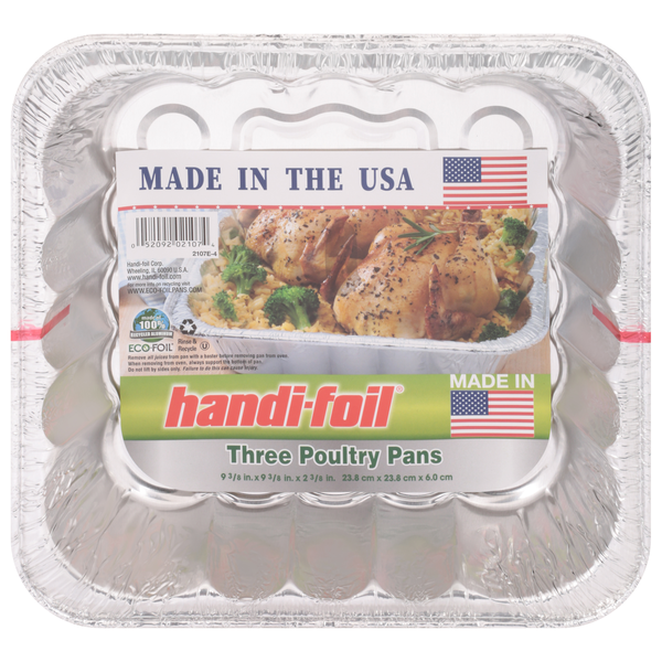 Kitchen Supplies Handi-foil Poultry Pans hero