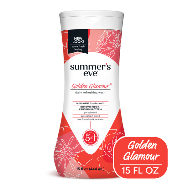 Skin Care Summer's Eve Feminine Cleansing Wash, Golden Glamour hero