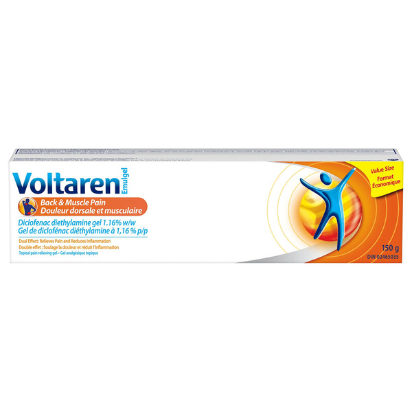 Pain Relievers Voltaren Emulgel Back & Muscle Pain hero