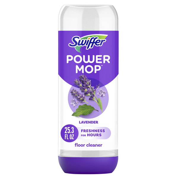 Swiffer PowerMop Floor Cleaning Solution with Lavender Scent hero