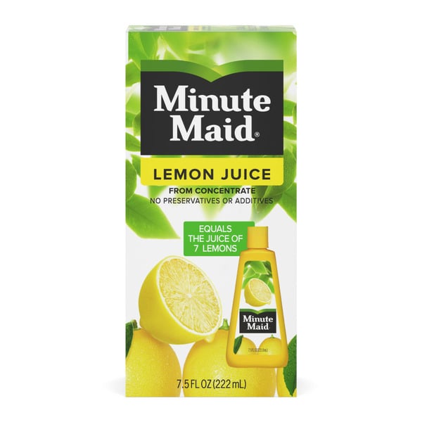 Frozen Juice Minute Maid 100% Pure Lemon Juice hero