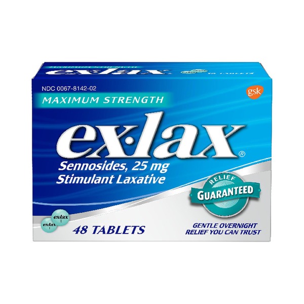 Digestion GSK ex-lax Maximum Strength Laxative hero