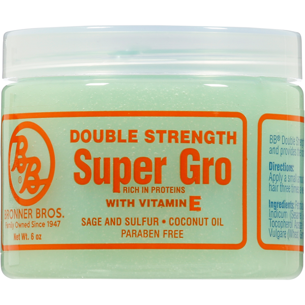 Hair Care Bronner Bros Super Gro, with Vitamin E, Double Strength hero