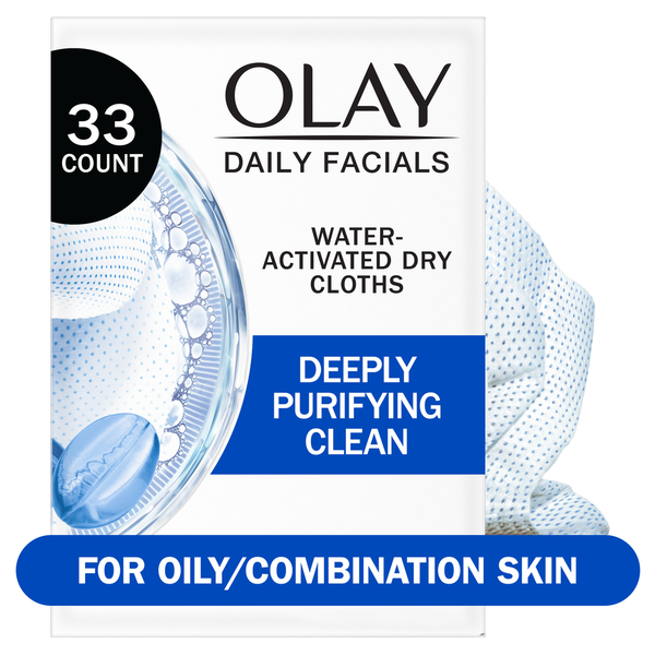 Facial Care Olay Daily Facials Deeply Purifying Cleansing Cloths, Fragrance-Free hero