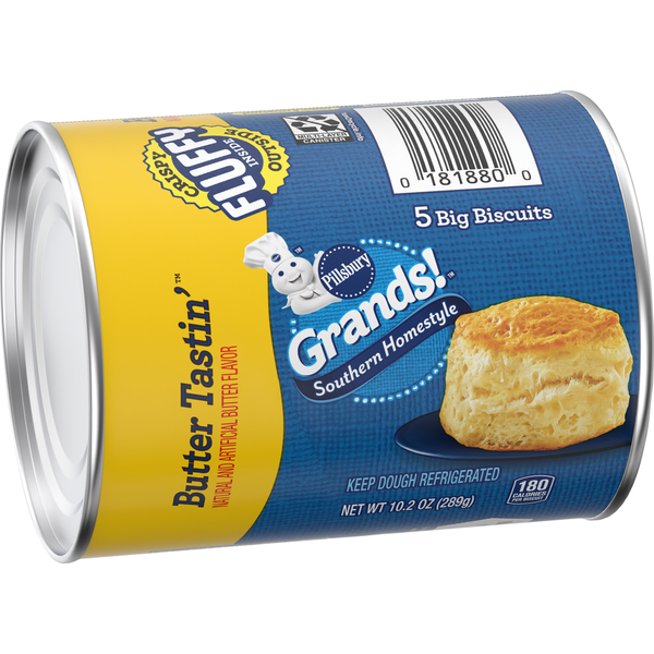 Refrigerated Dough & Biscuits Pillsbury Grands! Southern Homestyle Butter Tastin' Biscuits hero