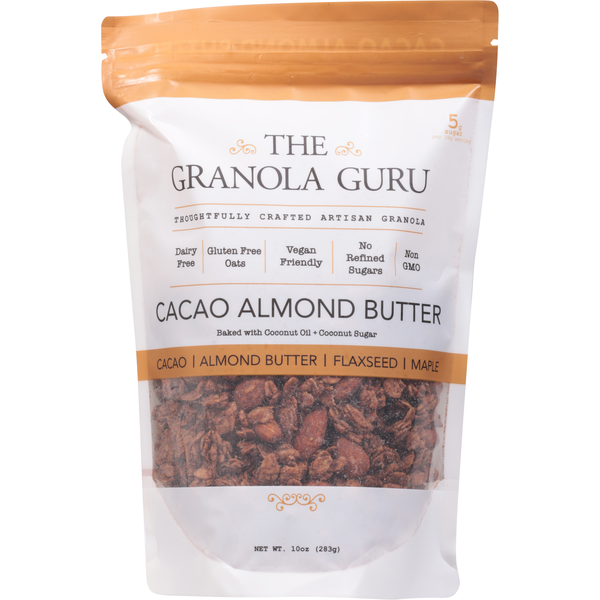 Tea The Granola Guru Granola, Cacao Almond Butter hero