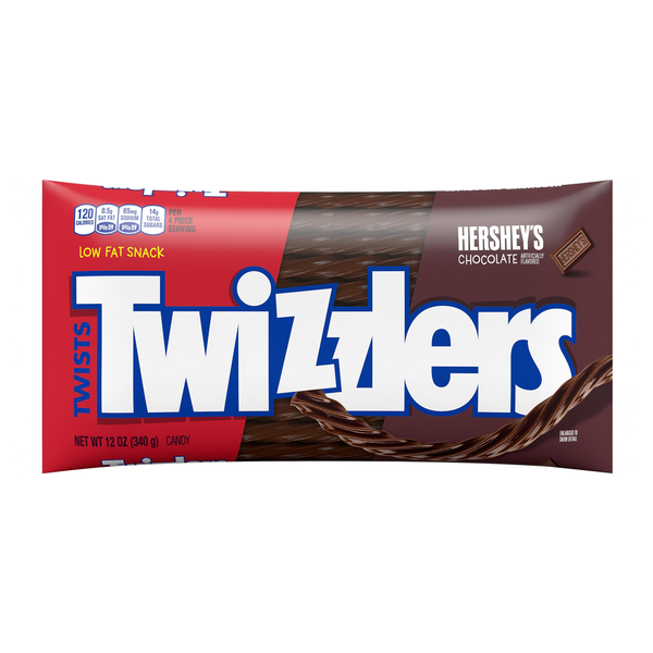 Candy & Chocolate Twizzlers HERSHEY'S Chocolate Flavored Licorice Style Candy hero