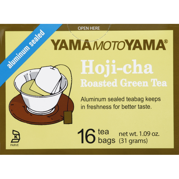 Tea Yama Moto Yama Green Tea, Roasted, Bags hero