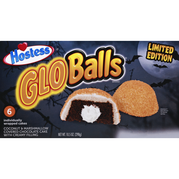 Cookies & Cakes Hostess Glo Balls hero