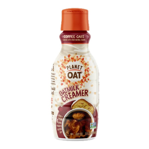 Other Creams & Cheeses Planet Oat Coffee Cake Coffee Creamer hero