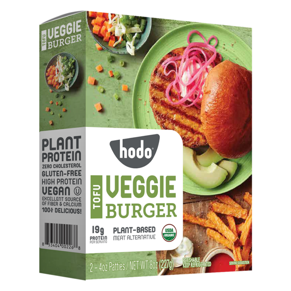 Prepared Meals Hodo Tofu Veggie Burger hero