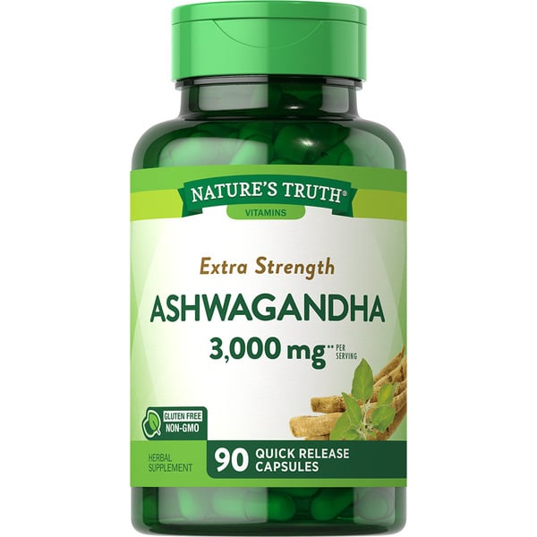 Vitamins & Supplements Nature's Truth Ashwagandha Capsules hero