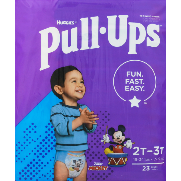 Diapers & Wipes Pull-Ups Boys' Potty Training Pants, 2T-3T (16-34 lbs) hero