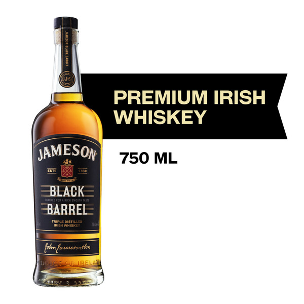 North American Whiskey Jameson Black Barrel Irish Whiskey hero