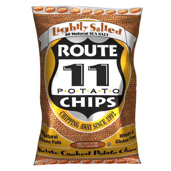 Chips & Pretzels Route 11 Lightly Salted Potato Chips hero