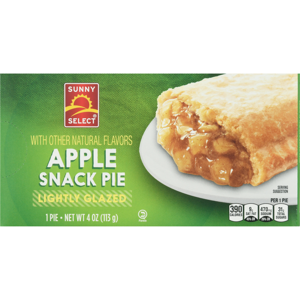 Sunny Select Snack Pie, Apple, Lightly Glazed hero