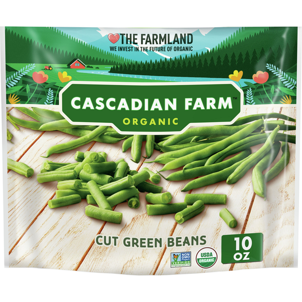 Frozen Fruit & Vegetables Cascadian Farm Organic Frozen Cut Green Beans hero