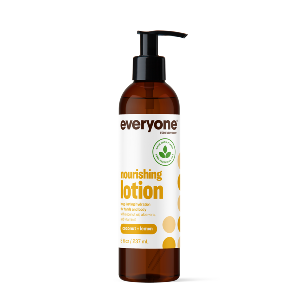 Everyone Nourishing Lotion Coconut + Lemon hero