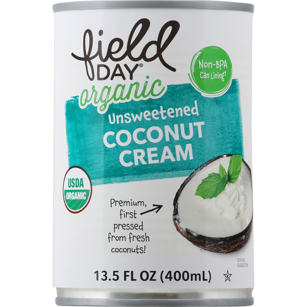 FIELD DAY Coconut Cream, Unsweetened hero