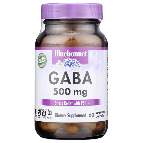 Vitamins & Supplements Bluebonnet Gaba 500 Mg hero