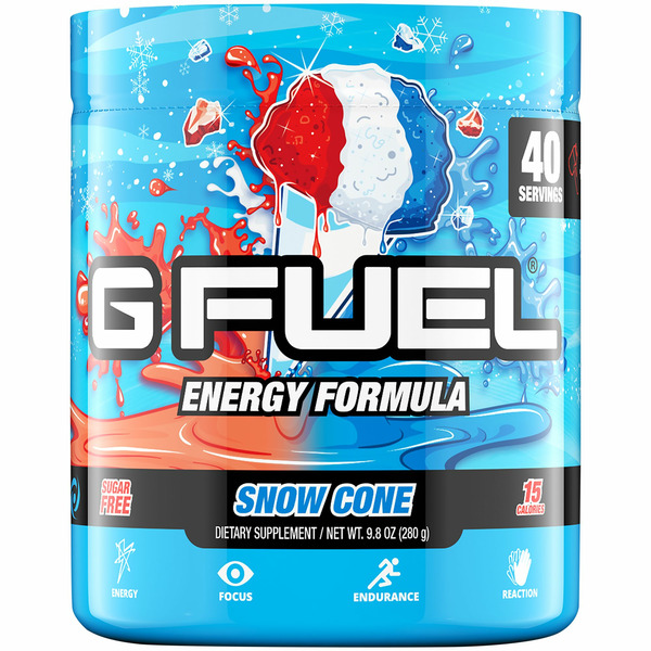 G FUEL Snow Cone Elite Energy Powder hero