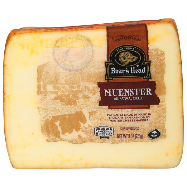 Specialty Cheeses Boar's Head Muenster Cheese hero