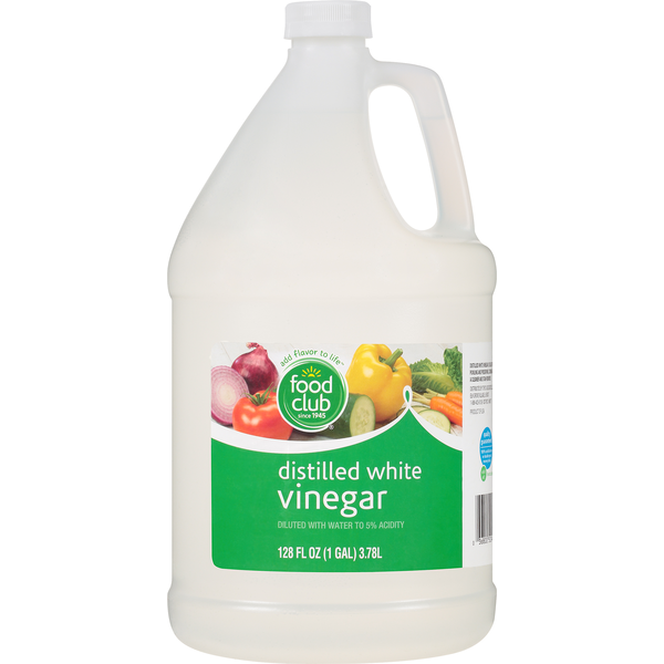 Oils & Vinegars Food Club Vinegar, Distilled White hero