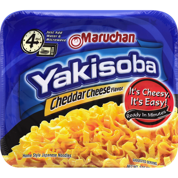 Instant Foods Maruchan Yakisoba, Cheddar Cheese Flavor hero