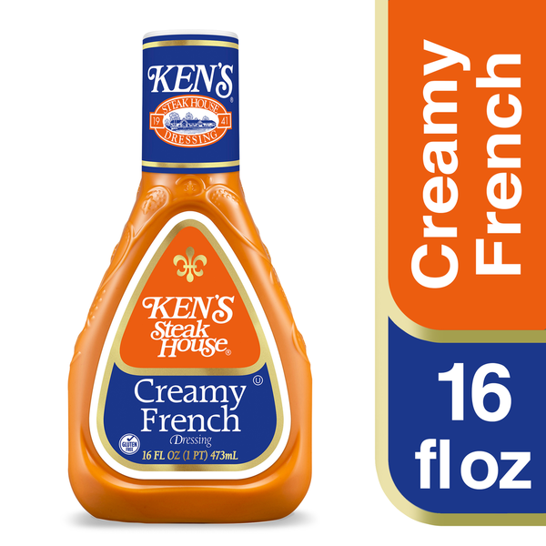 Salad Dressing & Toppings Ken's Steak House Dressing, Creamy French hero