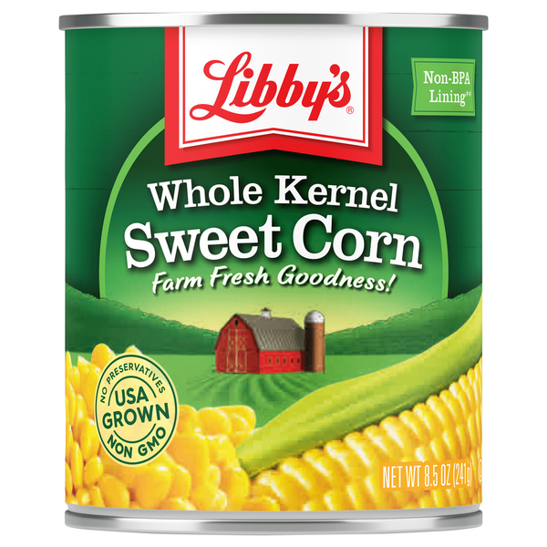 Canned & Jarred Vegetables Libby's Sweet Corn, Whole Kernel hero