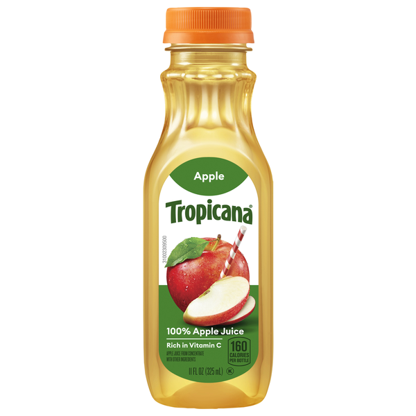 Juice & Nectars Tropicana 100% Juice, Apple hero