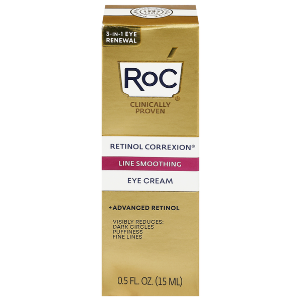 RoC Retinol Correxion Eye Cream, Line Smoothing hero